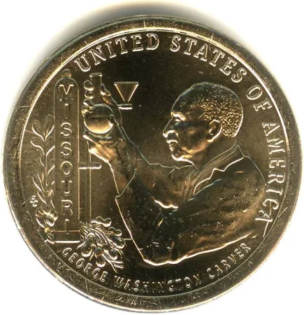 1 доллар 2024 — Джордж Вашингтон Карвер. Американские инновации. P — США