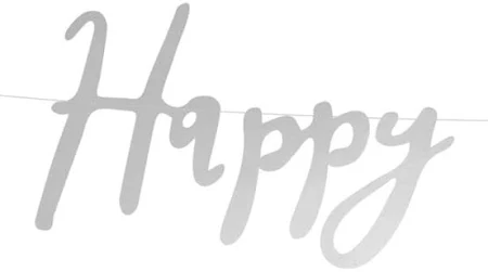 "С днем рождения" гирлянда в