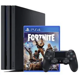 Игровая приставка Sony PlayStation 4 Pro 1 ТБ черный + Fortnite