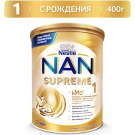 NAN SUPREME смесь сухая с рождения, 400г