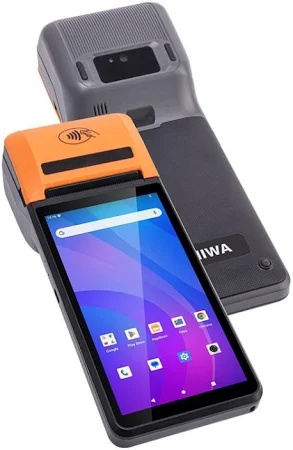 UNIWA V4P Standard Edition, 6-дюймовый NFC Android 13 смарт-портативный POS-телефон с термопринтером, 3 ГБ+16 ГБ, Unisoc SC9863a Octa Core, сеть: 4G (