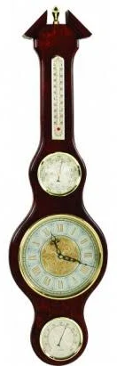 Метеостанция настенная "Ларсен" с часами 76 см