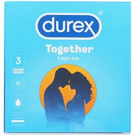 Durex Together Condoms 3pcs 3pcs/box