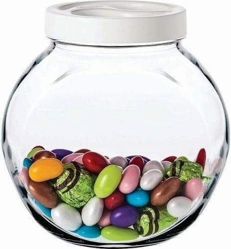 Банка для сыпучих продуктов 2140мл с пластиковой крышкой Белла Б Pasabahce | 43994