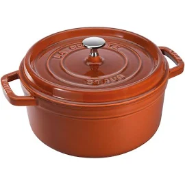 Staub Кокот круглый, 28 см, 6,7 л, корица