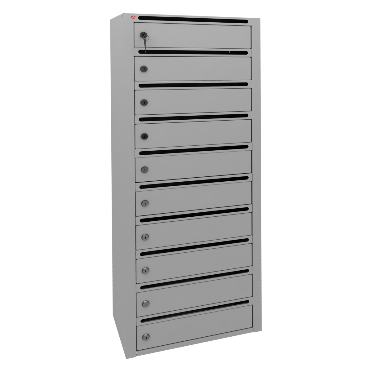 10-и секционный почтовый ящик «Гарант»