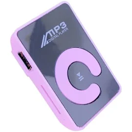 Мини-зеркальный клип MP3-плеер Портативный модный спортивный USB-цифровой