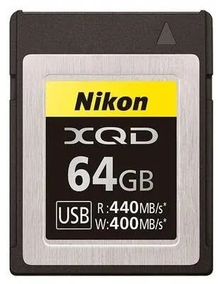 Nikon 64GB XQD Memory Card, Single Cards Only, Birding & Wildlife Landscape & Scenic Macro Night & Astrophotography Sports