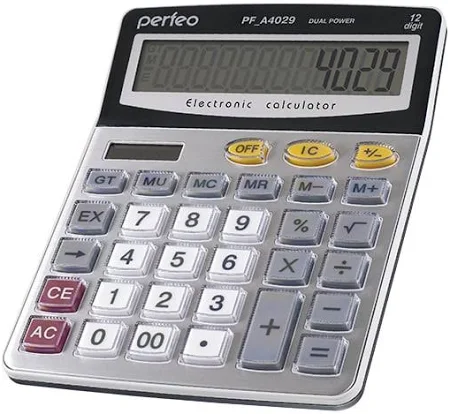 Perfeo калькулятор PF_A4029 бухгалтерский