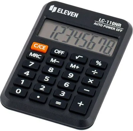 Калькулятор карманный Eleven LC-110NR 8 разрядов