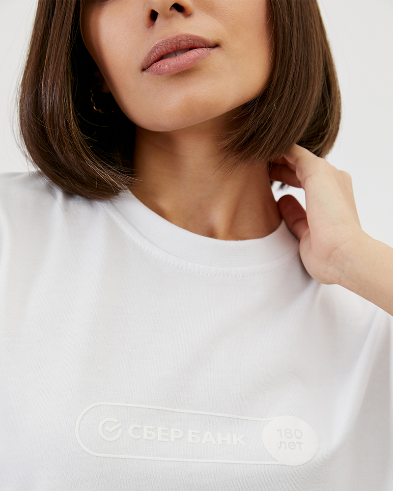 Футболка классик брендинг 180