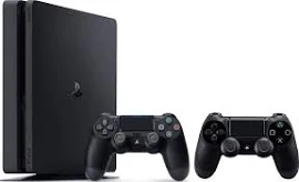 Тонкая игровая консоль Sony PS4 500 ГБ + дополнительный контроллер — черный | BO010044