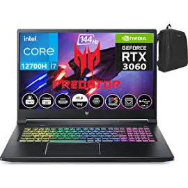 Acer Nitro Predator Helios PH317-56-79MX Intel Core I7 12700H Ddr5 16GB 1tb SSD 6GB/RTX3060 144HZ 17.3" Fhd WINDOWS11PRO Taşınabilir Gaming Bilgisa...