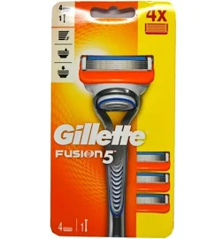 Gillette Fusion 5 Tıraş Makinesi + 4 Yedek