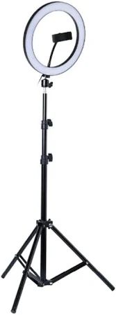 coverzone Youtuber Led Selfie Işığı Telefon Tutuculu Tripod 10 Inç 2.1 M