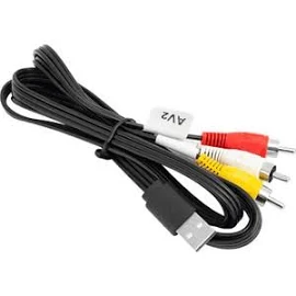 Ayt 3 Rca USB Çevirici 1.2 Metre Kablo Renkli Soket USB Dönüştürücü Çevirici