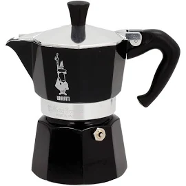 Bialetti Moka Pot Express Siyah 3 Cup