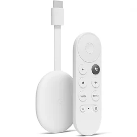 Google Google TV (4K) özellikli Chromecast - Sesli Arama ile Streaming Stick Entertainment - 4K HDR'de Filmler, Şovlar ve Canlı TV İzleyin - Kar