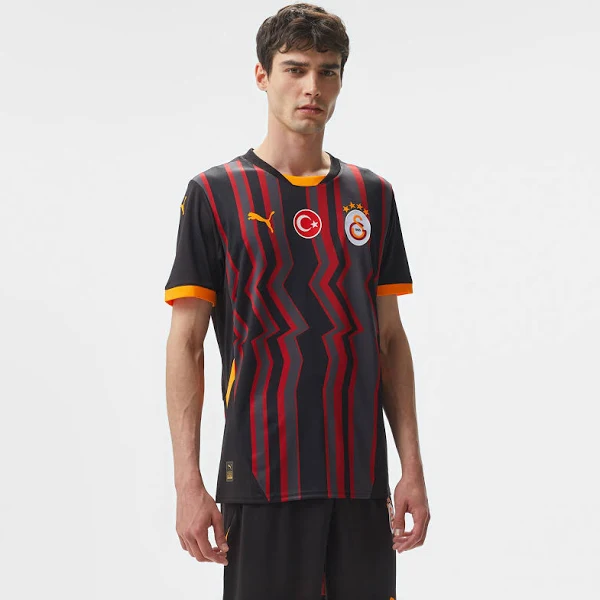 Puma Galatasaray 2024-25 Alternatif Erkek Siyah Futbol Forması