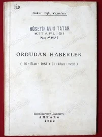 Ordudan Haberler (15 Ekim 1951 - 31 Mart 1952)