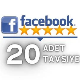 Facebook Değerlendirme 20 Adet Satın Al