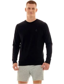GSStore Galatasaray Lisanslı Erkek Basic Siyah Sweatshirt