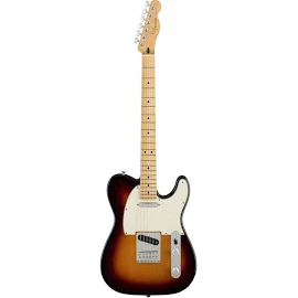 Fender Player Telecaster Akçaağaç Klavye 3 Tone Sunburst Elektro