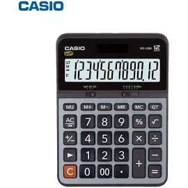 Casio Dx 120b 12 Hane Masa Üstü Hesap Makinesi Çok Renkli