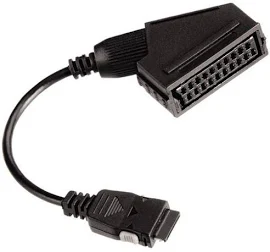 Scart Adaptör Dişi/Samsung Girişi Erkek 25 cm Kablo (Lcd İçin-LG*Samsung*Sunny)