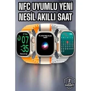 Akıllı Saat Sağlık Takibi Spor Modları Chatgpt Entegrasyon ve Sesli Asistan - 1 - Renkli