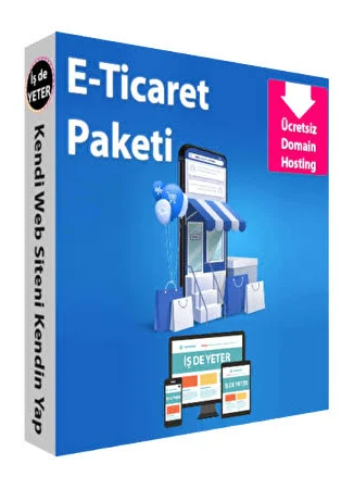 DD E-Ticaret Sitesi Web Girişimci Paketi
