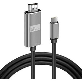 Daytona Ch-01 Type-C To 4k Ultra Full Hd Hdmi Usb-C Tak Çalıştır Görüntü Aktarım Kablosu