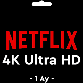 Netflix 4K Ultra HD Premium Hesap 1 Ay