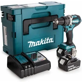 Makita DHP484RTJ Led Işıklı Çift Akülü 18V 5Ah Darbeli Matkap