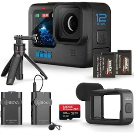 GoPro Hero 12 Black + Standart Video Seti