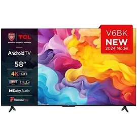 Tcl 58v6b 58" 4k Ultra Hd Google Smart Led Tv