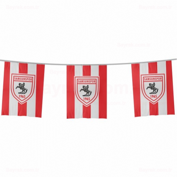 Samsunspor İpe Dizili Bayrak