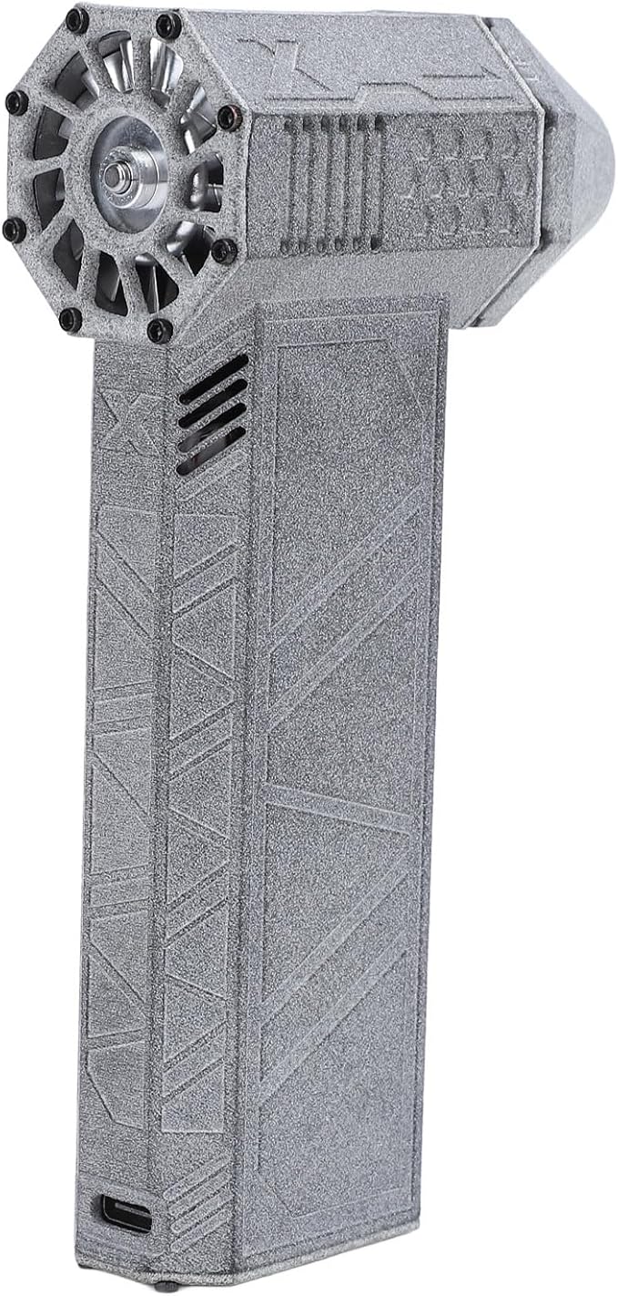 Naroote üfleyici, Mini Görev -to -to çok yönlü Jet 150.000 Rpm, Yüksek Hızda şarj Edilebilir, Kamp Için Taşınabilir (GRAY)