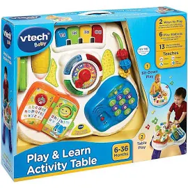 Vtech oyun ve öğrenme etkinlik tablosu