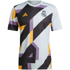 Adidas 2023-2024 Real Madrid Maç Öncesi Forması (Gümüş) XXXL 48-50 inch Chest