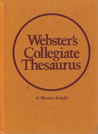 Webster's Collegiate Thesaurus