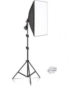 Ürün Reklam Moda Stüdyo Youtube Vlog Tiktok Canlı Yayın Için 50X70CM Softbox Sürekli Işık