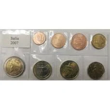 Italy euro set UNC 2007