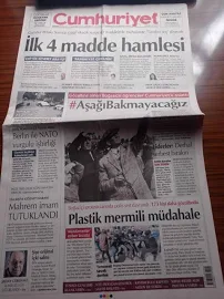 Cumhuriyet Gazetesi - 3 Şubat 2021 - Lider Fenerbahçe - Mesut Özil - Ferdi Kadıoğlu - Fatih Terim'imden Mesaj - Çocuklar Uzaktan Eğitimi Sevmedi - 