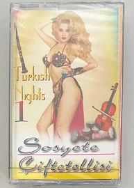 Sosyete Çiftetellisi Turkish Nights 1 Kaset (Jelatininde Sıfır Orjnal Dönem Baskı Kaset)