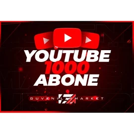 1000 Youtube Abone - HIZLI BÜYÜME