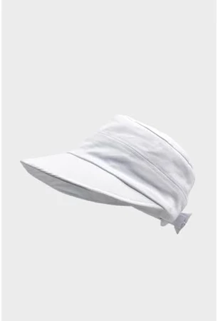 Kadın Güneş Koruyucu Geniş Siperli Pamuk Şapka