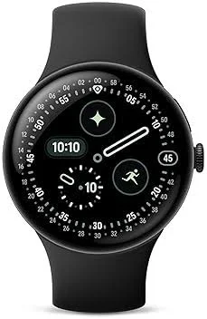 Fitbit Google Pixel Watch 4 LTE 41mm 2025 Android Smartwatch, Fitness Sleep Tracker, Matte Black