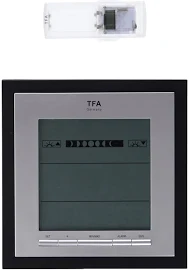 TFA Dostmann Linea Plus kablosuz hava istasyonu, hava tahmini, ay evreleri, dış sıcaklık, nem