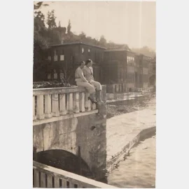 1936 Boğaziçi Kandilli Yalı Önünde Görünüş Fotoğraf